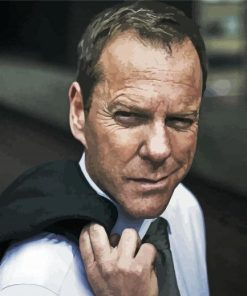 Kiefer Sutherland 24 Paint By Number