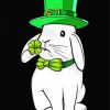 Leprechaun Rabbit With Hat Paint By Numbers