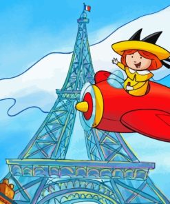 Madeline In Paris Paint By Number