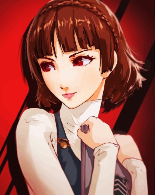 Makoto Persona 5 Paint By Numbers