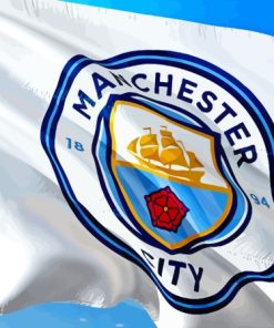 Manchester City FC Logo Paint By Number