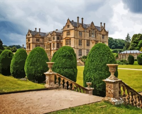 Montacute House Building Paint By Number