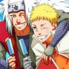 Naruto And Jiraiya Paint By Numbers