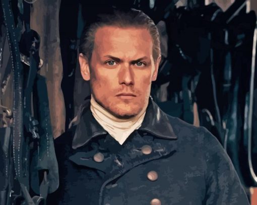 Outlander Jamie Character Paint By Number