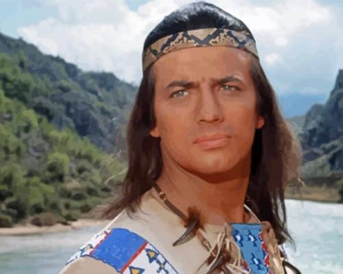 Pierre Brice Winnetou Paint By Number