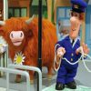 Postman Pat With Cow Paint By Numbers Postman Pat With Cow Paint By Number