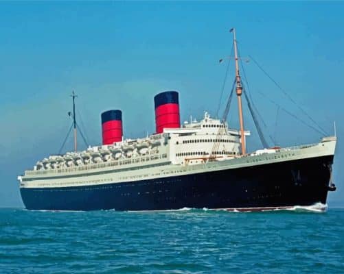 QE2 Liner Paint By Number