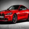 Red Bmw M4 Paint By Number