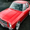 Red Holden HQ Kingswood Paint By Number