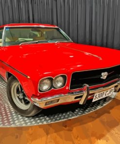 Red Holden Monaro Paint By Number