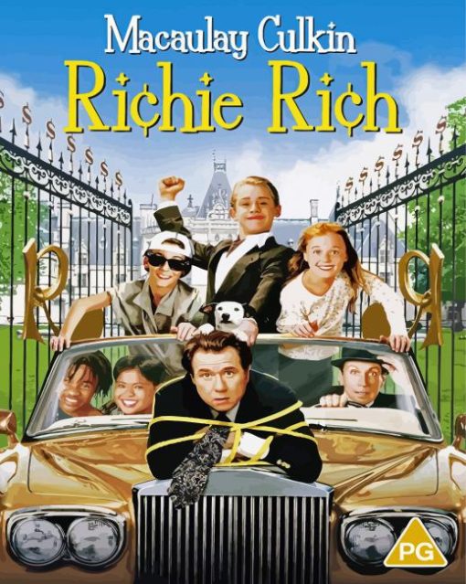 Richie Rich Movie Paint By Numbers