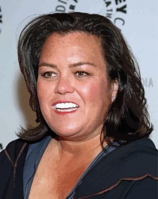 Rosie Odonnell Paint By Numbers