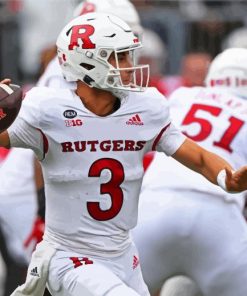 Rutgers Scarlet Knights Paint By Number