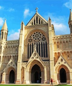 Saint Albans Cathedral Paint By Number