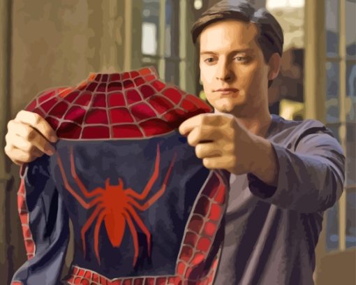 Tobey Maguire Paint By Number