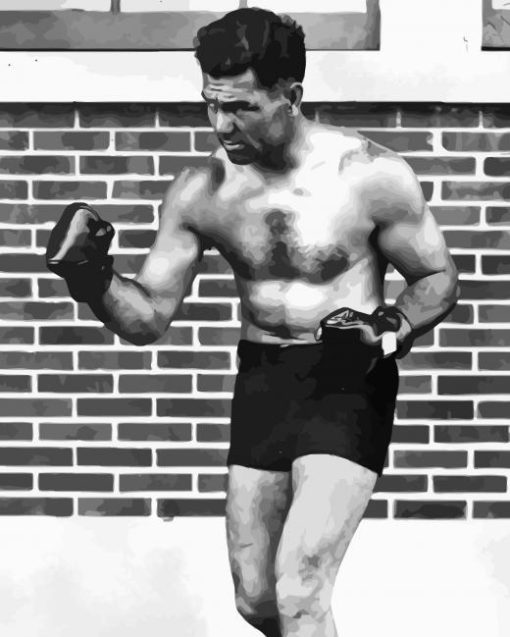 Jack Dempsey Paint By Number