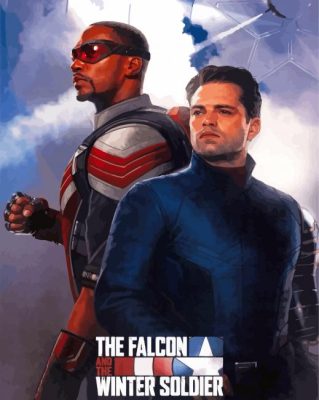 The Falcon And The Winter Soldier Paint By Number