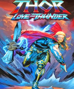 Thor Love And Thunder Paint By Number