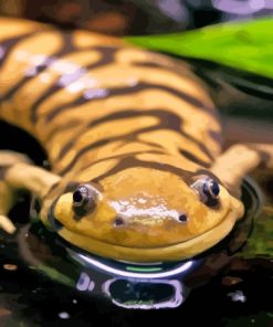 Tiger Salamander Paint By Number