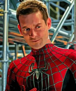 Tobey Maguire Spiderman Paint By Number