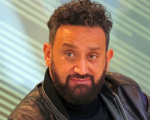 Tv Presenter Cyril Hanouna Paint By Number