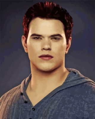 Twilight Saga Emmett Cullen Paint By Number