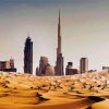 UAE Dubai Desert Paint By Numbers