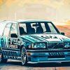 Volvo 850 Car Paint By Number