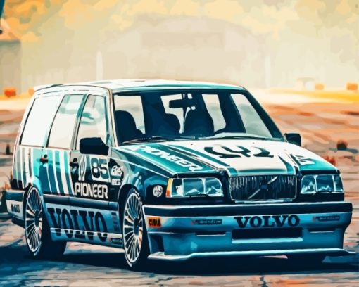 Volvo 850 Car Paint By Number