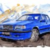 Volvo 850 Paint By Number