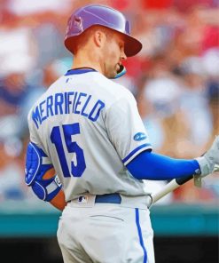 Whit Merrifield Paint By Number