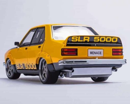 Yellow Torana Slr 5000 Paint By Number