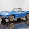 Blue 1963 Corvette Paint By Number