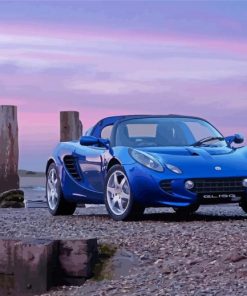 Blue Lotus Elise Paint By Numbers