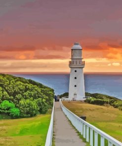 Cape Otway Lighthouse Paint By Number