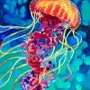 Colorful Jellyfish Paint By Numbers