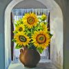 Cool Sunflower Paint By Number