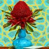 Cool Waratah Paint By Number