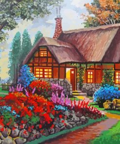 Country House Art Paint By Numbers