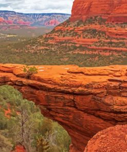 Devils Bridge Arizona Paint By Number