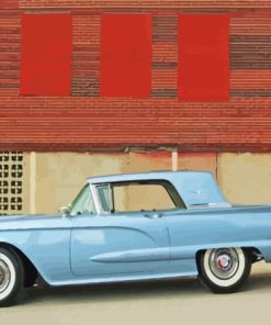 Ford Thunderbird Paint By Number