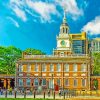 Independence Hall Paint By Number