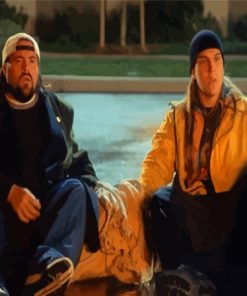 Jay And Silent Bob Paint By Number