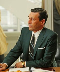 Mad Men Jon Hamm Paint By Numbers