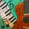 Piano And Guitar Music Paint By Number