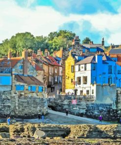 Robin Hood Bay Paint By Numbers