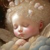 Sleepy Angel Baby Paint By Numbers