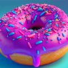 Tasty Donut Paint By Number