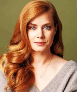 The Beautiful Amy Adams Paint By Numbers