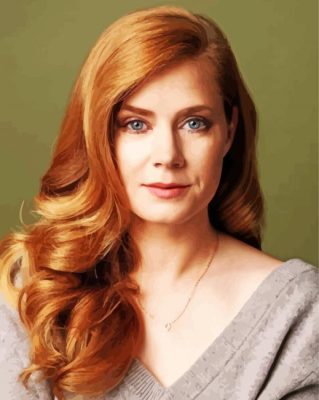 The Beautiful Amy Adams Paint By Numbers